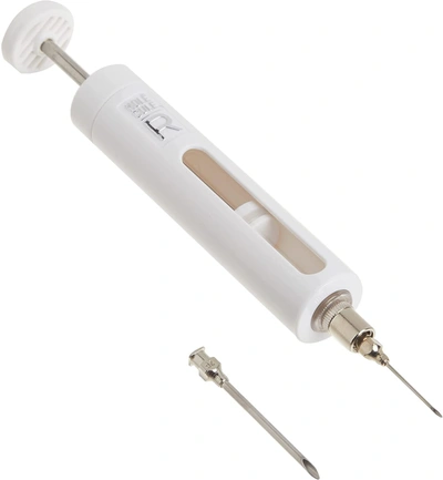 Molecule-r Culinary Syringe And Marinade Injector In White