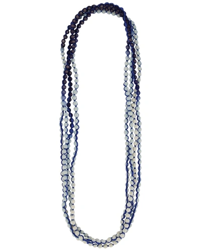 Roller Rabbit Ombre Gudli Necklace In Blue