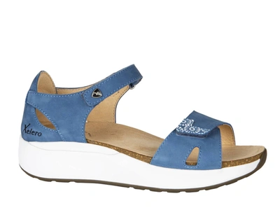 Xelero Ladies' Santorini Sandals In Denim In Blue