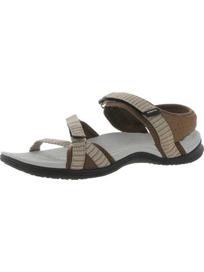 Megnya Womens Pull On Casual Fisherman Sandals In White