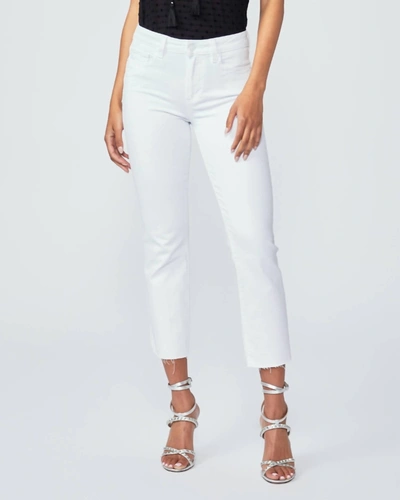 Paige Jolie High Rise Skinny Jeans In Crisp White