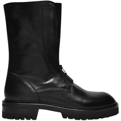 Ann Demeulemeester Kornelis Ankle Boots In Black