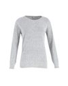 ACNE STUDIOS ACNE STUDIOS BRUSHED KNIT SWEATER IN GREY MOHAIR