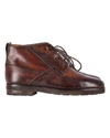 BERLUTI BERLUTI LACE UP BOOTS IN BROWN LEATHER