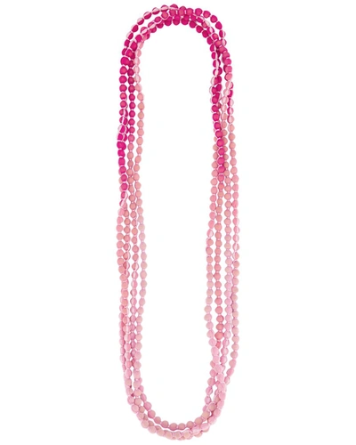Roller Rabbit Ombre Gudli Necklace In Pink