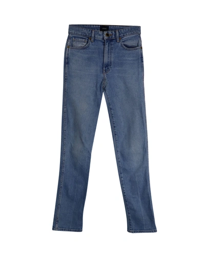 Khaite Slim-fit Jeans In Blue Cotton