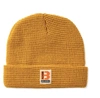 BRIXTON WAFFLE KNIT BEANIE IN GOLD