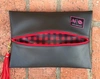 MAKEUP JUNKIE PLAID ABOUT YOU MINI BAG IN BLACK