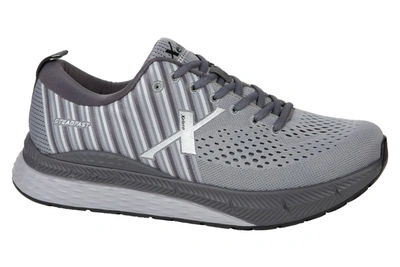 Xelero Men's Steadfast Extra Wide Sneakers In Carbon Grey