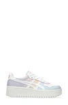 Asics Japan S Platform Sneaker In White/ Arctic Blue