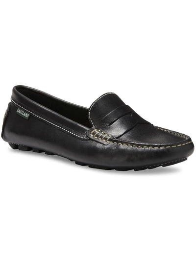 Eastland Patricia Womens Padded Insole Slip On Penny Loafers In Black