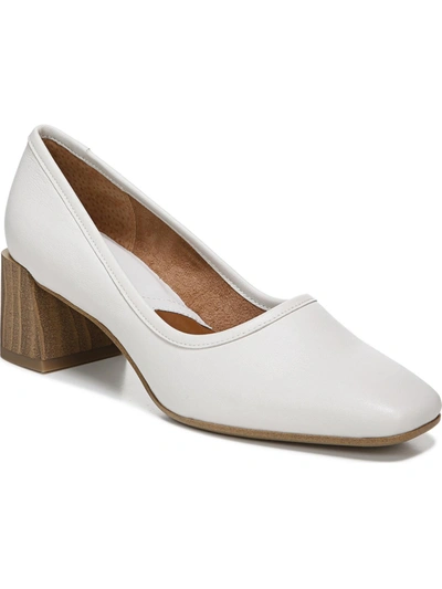 Franco Sarto Neveah Womens Dressy Slip On Loafers In White