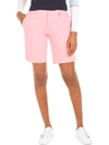 TOMMY HILFIGER WOMENS FLAT FRONT MIDI BERMUDA SHORTS