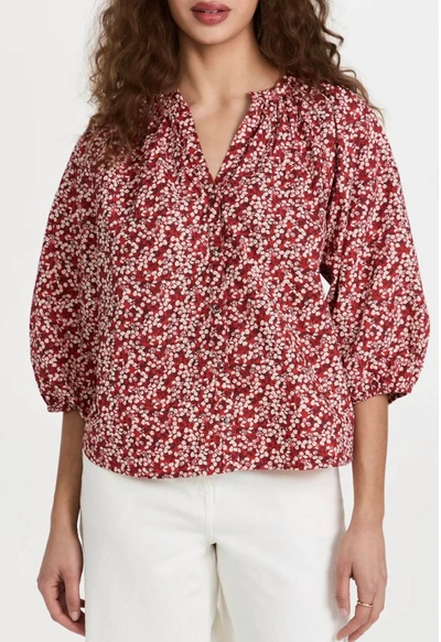 Apiece Apart Mitte Top In Mango Boutique In Pink