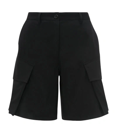Jw Anderson Tailored Cargo Shorts In 999 Black