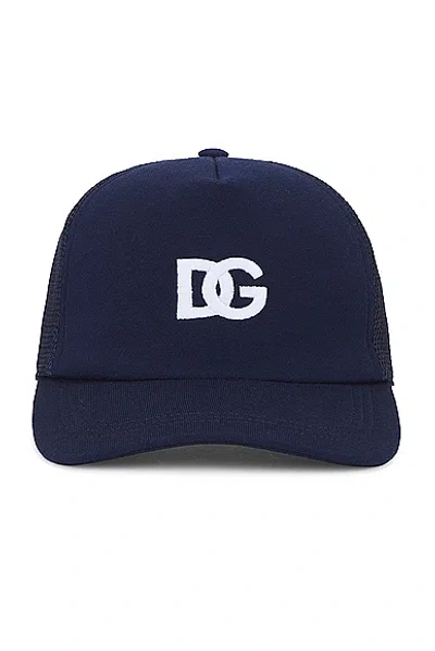 Dolce & Gabbana Hat In Blu Scurissimo