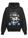 Misbhv Black Clear Light Of Bliss Hoodie In Black