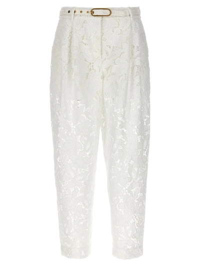 ZIMMERMANN ZIMMERMANN 'NATURA CROPPED BARRELL' TROUSERS