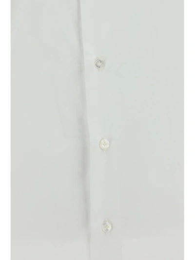 Finamore Milano Shirt In Bianco