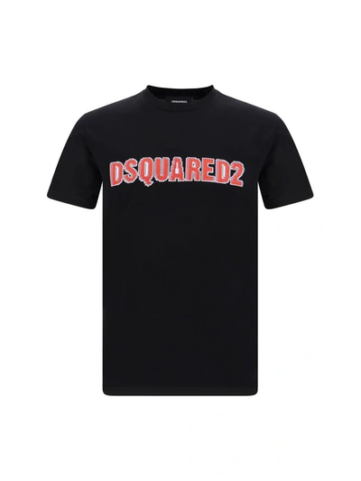 Dsquared2 Logo Cotton T-shirt In 900