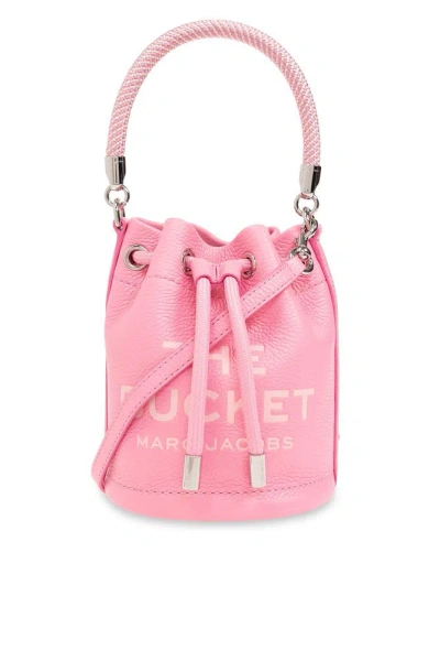 Marc Jacobs The Micro Bucket Bag In Pink
