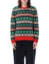 Bode Marin Patterned-jacquard Jumper In Multi