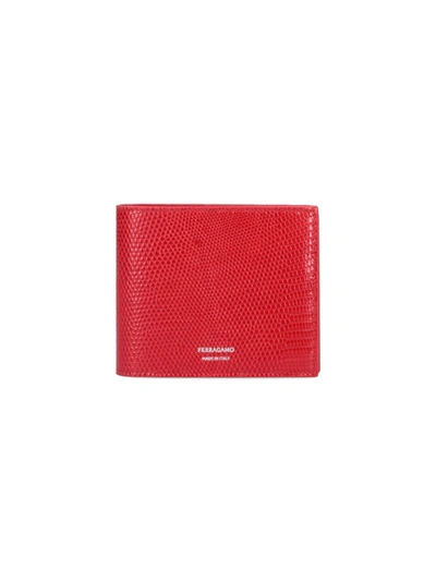 Ferragamo Wallets In Red