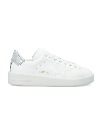 Golden Goose Pure-star Sneakers In Silver