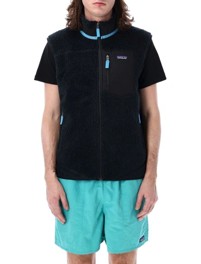 Patagonia Classic Retro-x® Fleece Vest In Pitch Blue