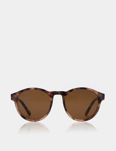 A Kjaerbede A. Kjaerbede Marvin Sunglasses In Brown