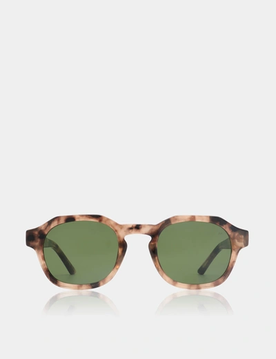 A Kjaerbede A. Kjaerbede Zan Sunglasses In Brown