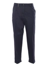 Peserico Pleated Zipper Casual Pants In Multicolor