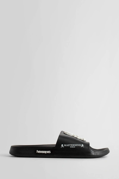 Mastermind Japan Unisex Black Slides