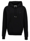 Ami Alexandre Mattiussi Hooded Cotton Sweatshirt With Kangaroo Pocket And Ribbed Finish