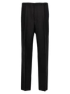 Fendi Waistband Straight Leg Trousers Side Back