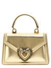 Dolce & Gabbana Mini Devotion Laminated Leather Bag