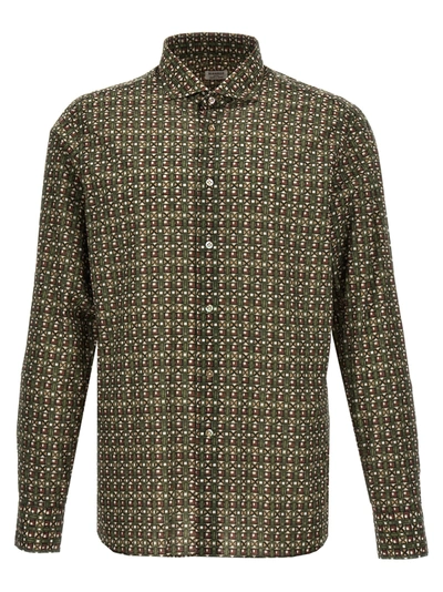 BORRIELLO NAPOLI PATTERNED PRINT SHIRT SHIRT, BLOUSE MULTICOLOR