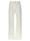 BRUNELLO CUCINELLI STRAIGHT LEG JEANS WHITE