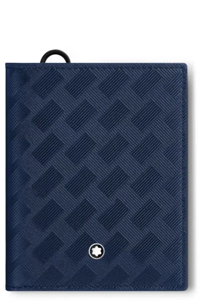 Montblanc Extreme 3.0 Compact Wallet 6cc In Blue