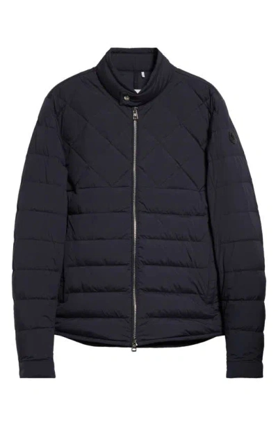 Moncler Choquart Quilted Shell Down Jacket In Blue