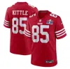Nike George Kittle San Francisco 49ers Super Bowl Lviii  Men's Nfl Game Jersey In Red