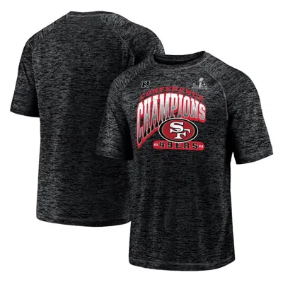 Fanatics Branded Black San Francisco 49ers 2023 Nfc Champions Hail Mary T-shirt