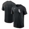 Nike Black Chicago White Sox Fuse Wordmark T-shirt