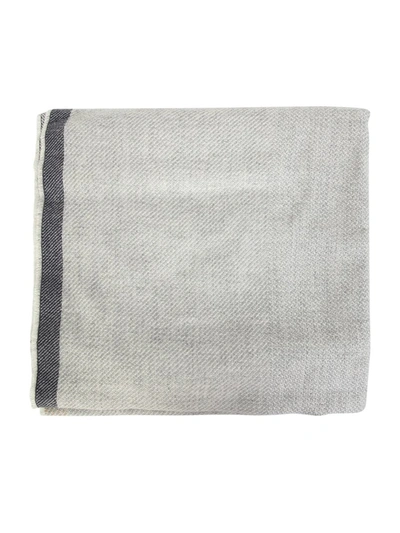 Brunello Cucinelli Scarves In Grey