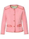 BULLY BULLY PINK LEATHER JACKET