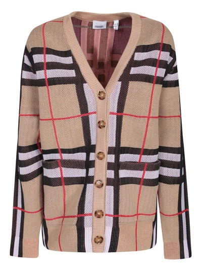 Burberry Cardigans In Beige