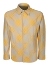 Burberry Cotton Shirt In Beige
