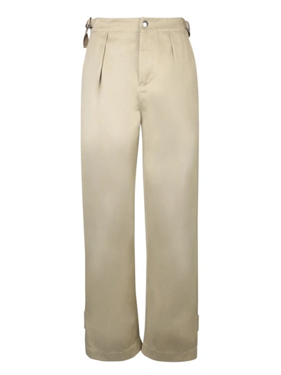 Burberry Trousers In Neutrals