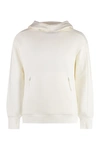 C.p. Company C.p.company Goggle Cotton Hoodie In Panna