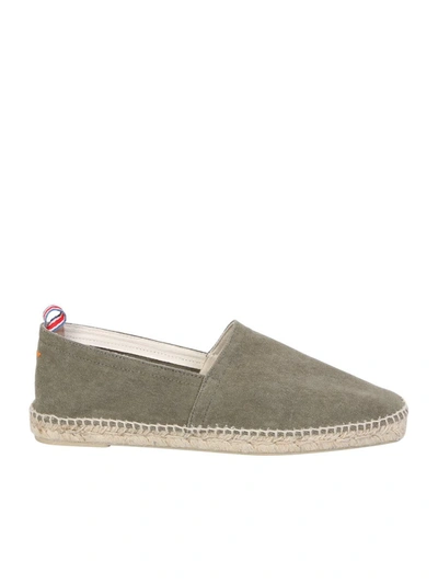 Castaã±er Pablo Flat Espadrilles In Green